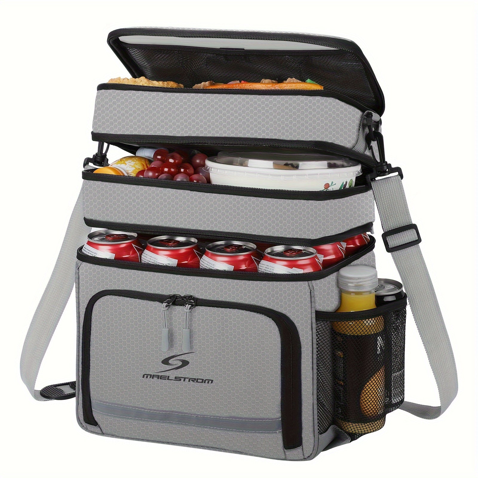 Maelstrom Isolierte 19 Liter Kühltasche für Damen und Herren, Lunchbox für Männer, Auslaufsichere Kühltasche, Lunch-Tragetasche
