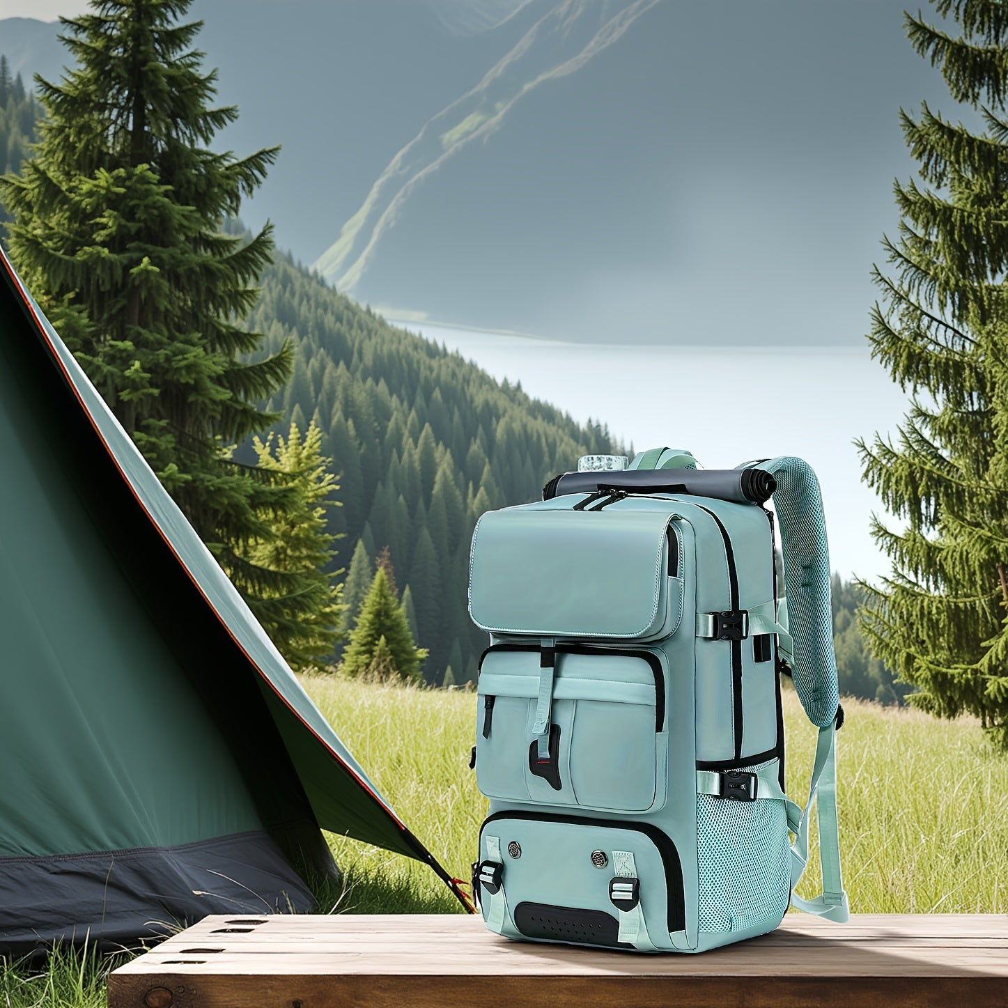 Ein großer Laptop-Rucksack, sowohl für Männer als auch Frauen konzipiert, mit multifunktionalem Reisedesign und Schuhfach, ideal für Geschäftsreisen, Reisen, Universität, Urlaubsreisen, Partygeschenke, Schulgebrauch