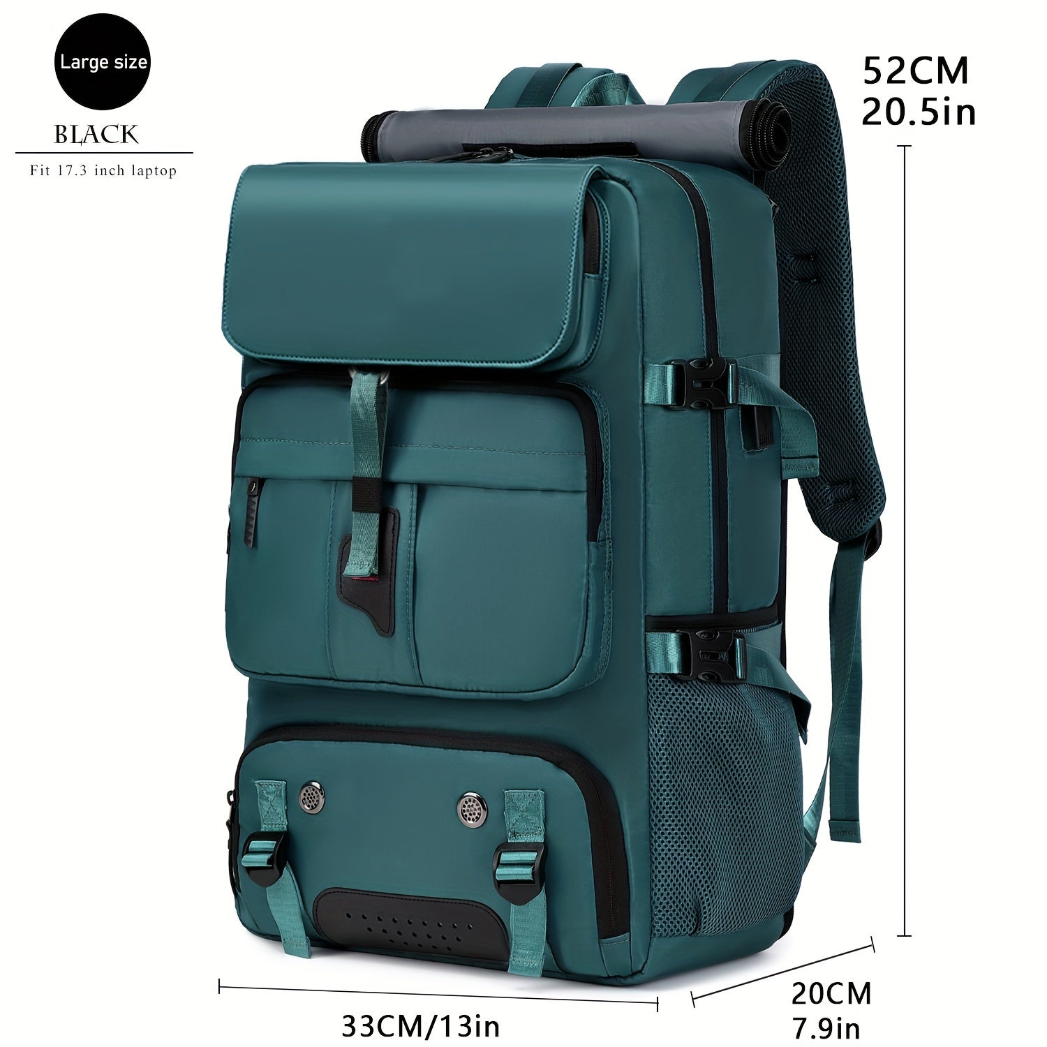 Ein großer Laptop-Rucksack, sowohl für Männer als auch Frauen konzipiert, mit multifunktionalem Reisedesign und Schuhfach, ideal für Geschäftsreisen, Reisen, Universität, Urlaubsreisen, Partygeschenke, Schulgebrauch