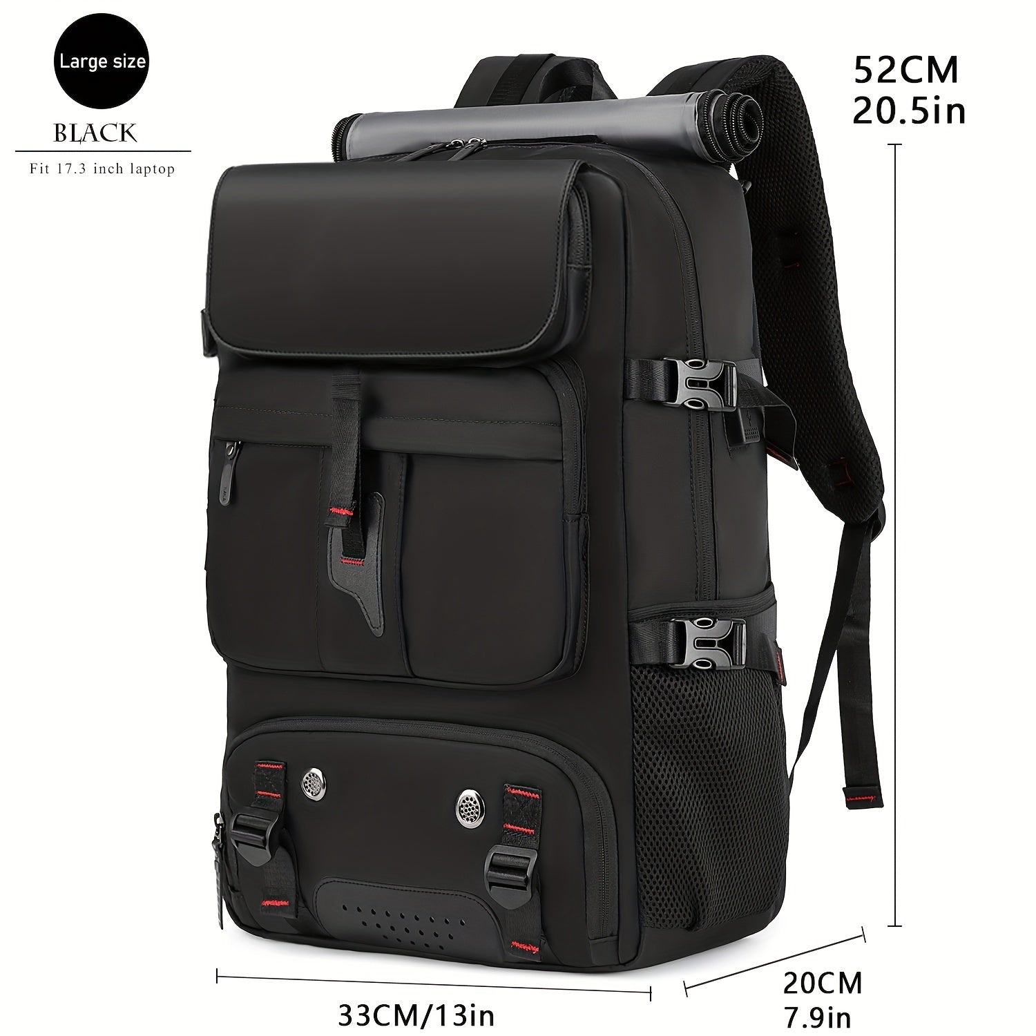 Ein großer Laptop-Rucksack, sowohl für Männer als auch Frauen konzipiert, mit multifunktionalem Reisedesign und Schuhfach, ideal für Geschäftsreisen, Reisen, Universität, Urlaubsreisen, Partygeschenke, Schulgebrauch