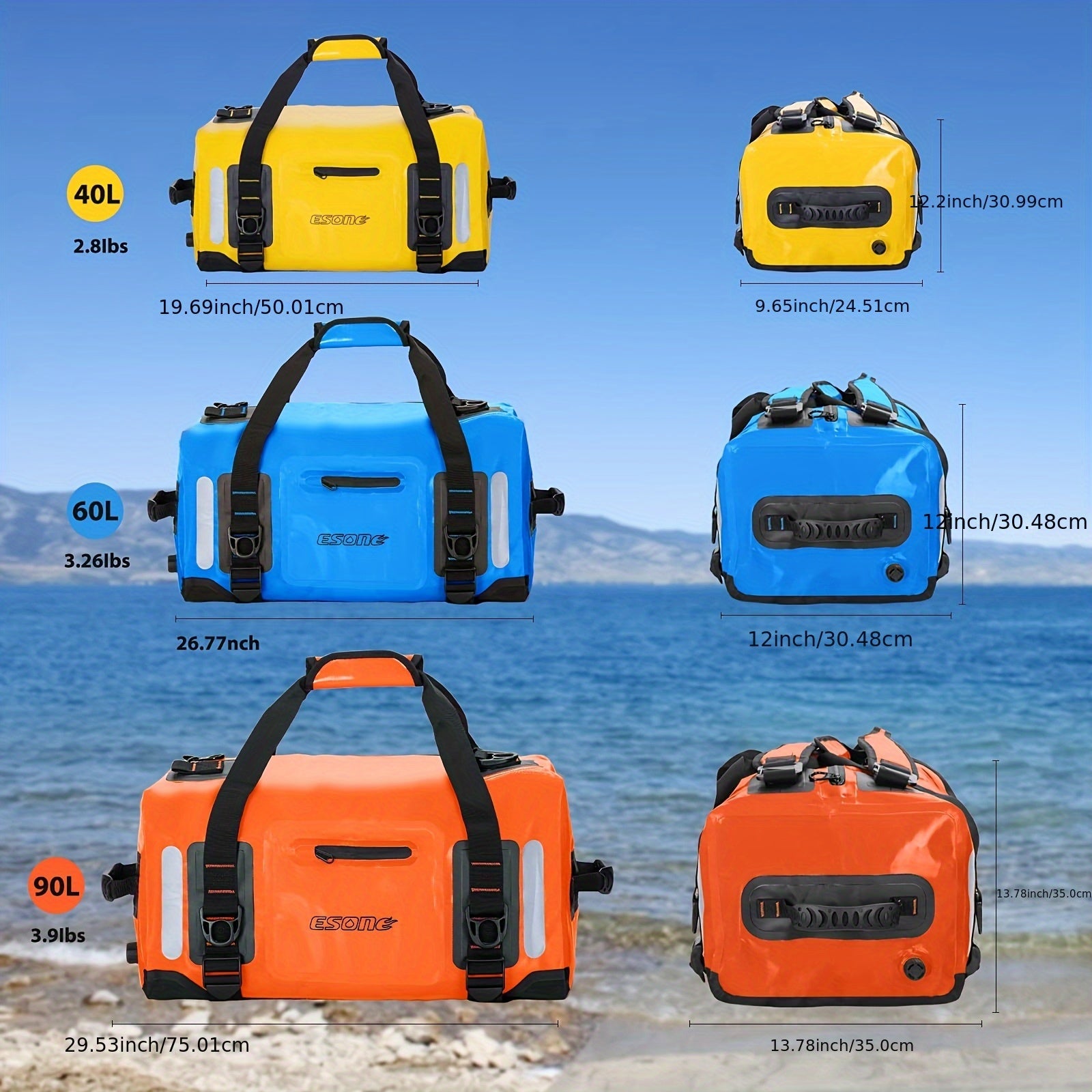 Bags High Quality Backpack for Men/Women  Bags for Kayaking High Quality Backpack for Travel  Bag Backpack High Quality Duffel Bag Applicable Boating Camping Paddle Board Surfing