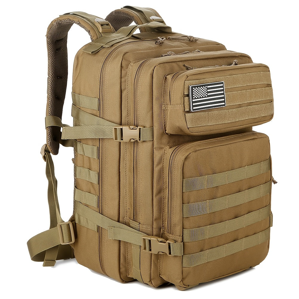 45L Tactical Backpack for Women/Man Bag Camping Gear Bag Suitable for Hiking Travel Camping Fitness 3-Day Bug Out and Also a Great Birthday Gift Option