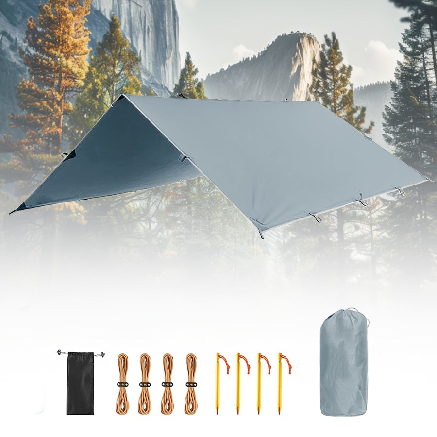 FREEKITE Winddichter Camping-Sonnenschutz, schnell aufbaubares, tragbares Zelt mit Zubehör für Wandern, Outdoor-Veranstaltungen, Picknick & Reisen