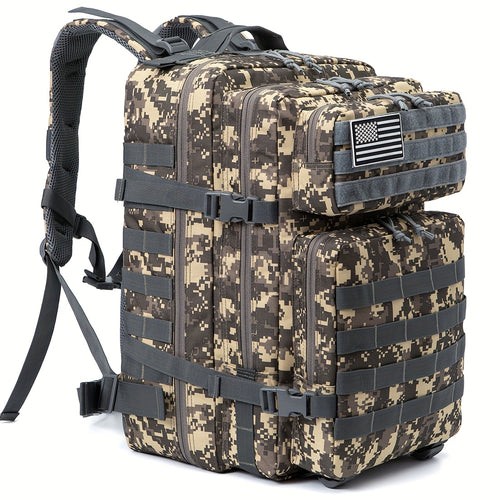 45L Taktischer Rucksack für Damen/Herren – Outdoor-Rucksack für Camping, Wandern, Reisen, Fitness, 3-Tages-Notfall-Tasche und auch eine tolle Geschenkidee zum Geburtstag