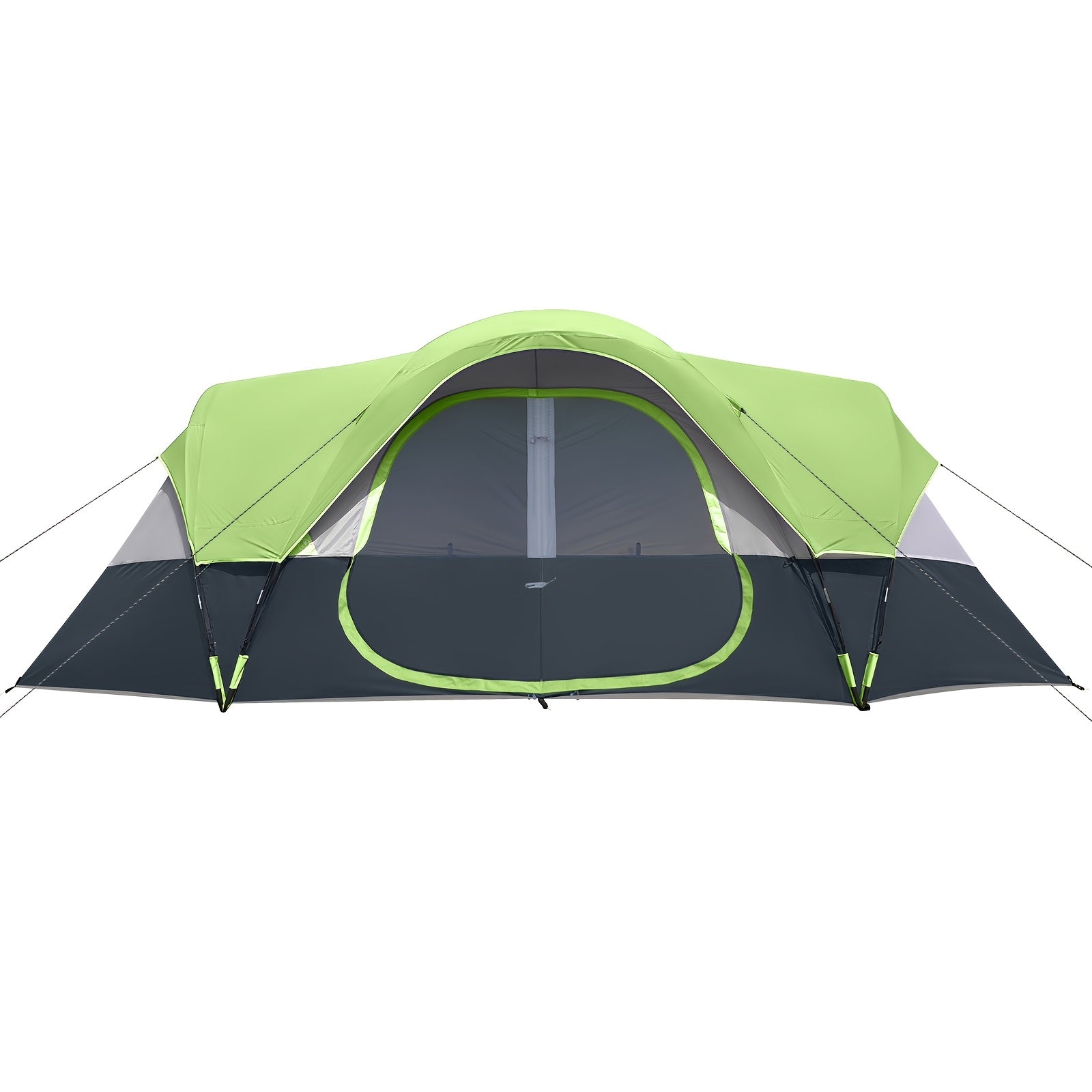 10 Person for family Camping Tent, Spacious 2 Room & Windproof Cabin Tent With Mesh Windows, Easy Setup, Perfect For Family Trips & Outdoor Gatherings
