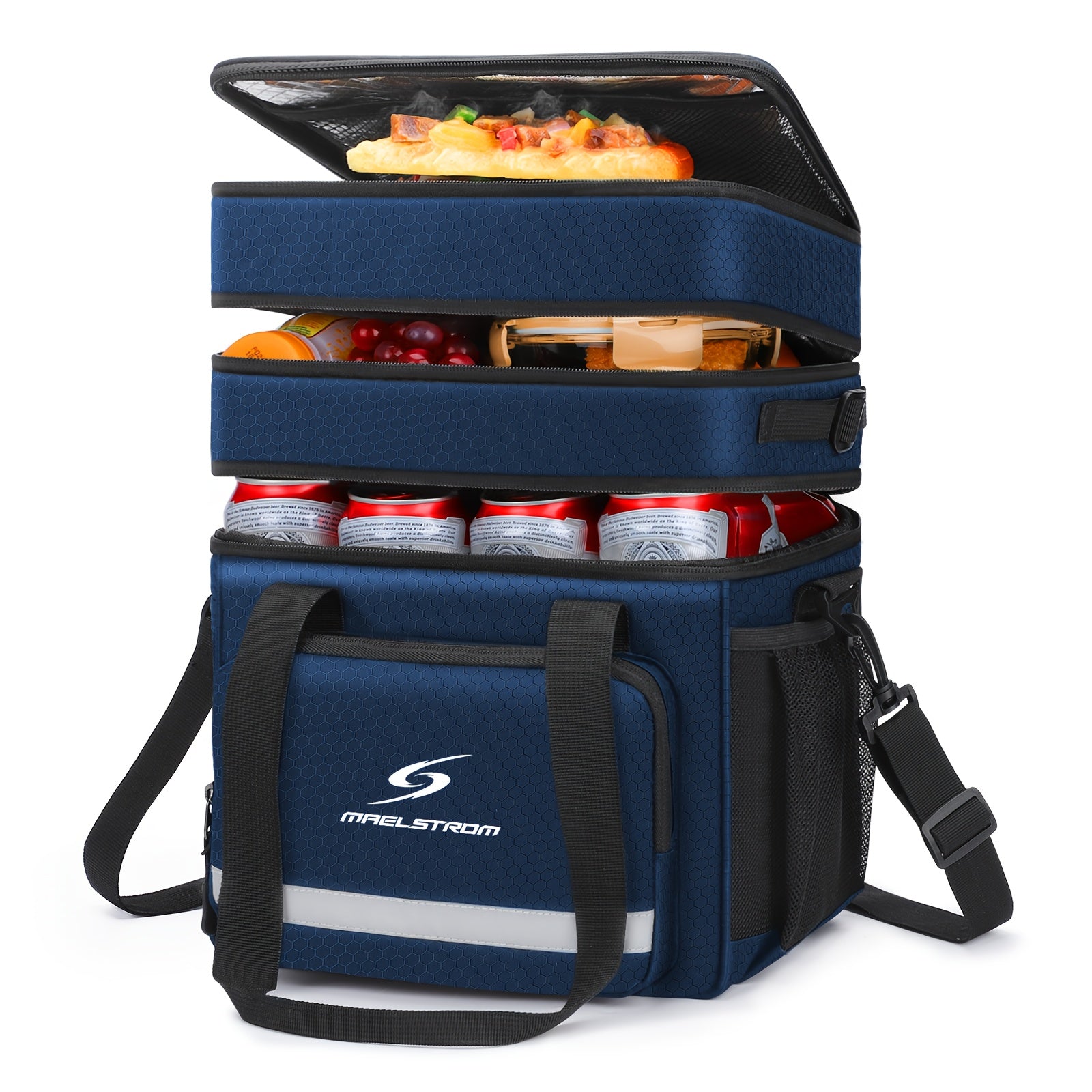Maelstrom Isolierte 19 Liter Kühltasche für Damen und Herren, Lunchbox für Männer, Auslaufsichere Kühltasche, Lunch-Tragetasche