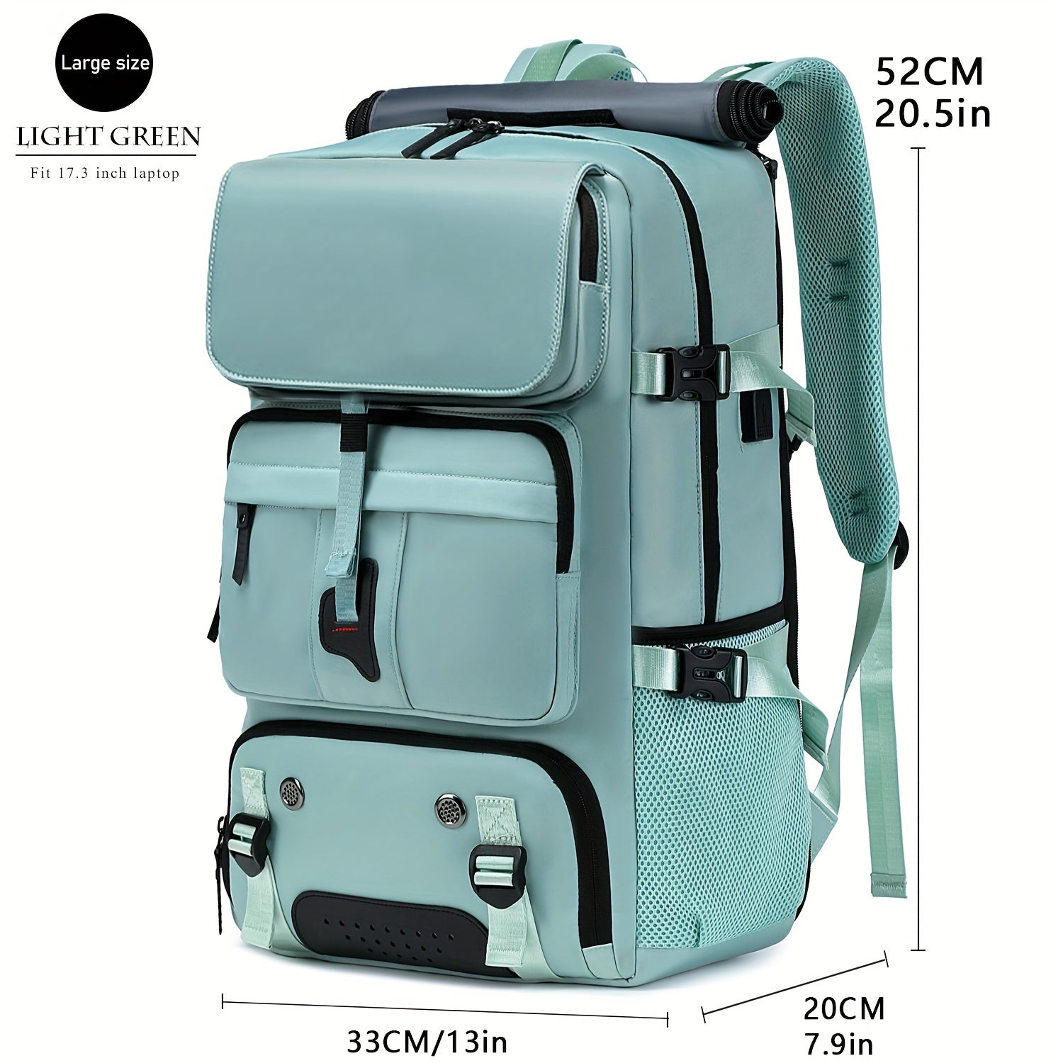 Ein großer Laptop-Rucksack, sowohl für Männer als auch Frauen konzipiert, mit multifunktionalem Reisedesign und Schuhfach, ideal für Geschäftsreisen, Reisen, Universität, Urlaubsreisen, Partygeschenke, Schulgebrauch